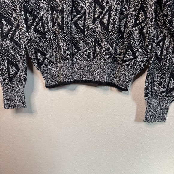 Spettro Casual Clothing Geometric Pattern Sweater Vintage - Picture 2 of 6